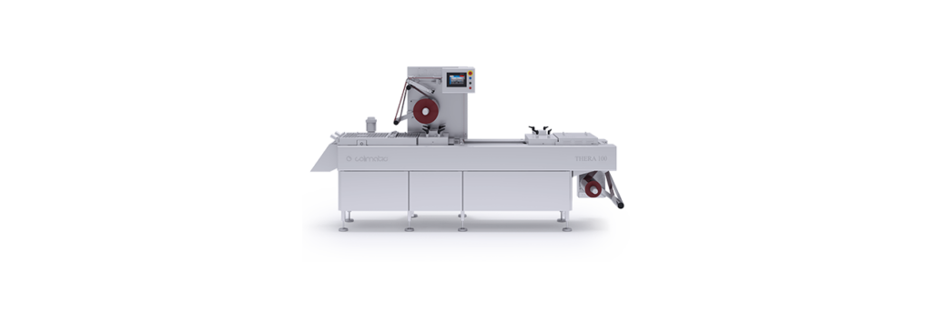 Termoformatrice, linea di confezionamento medicale e alimentare made in Italy, compatta, efficiente, economica. Adatta a sottovuoto, ATM e SKIN.