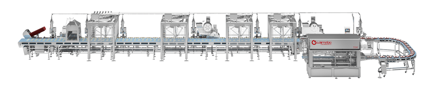 Termosigillatrice per produzione alta intensiva, soluzioni personalizzate per il confezionamento, macchinario made in Italy